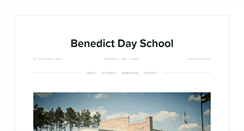 Desktop Screenshot of benedictdayschool.com